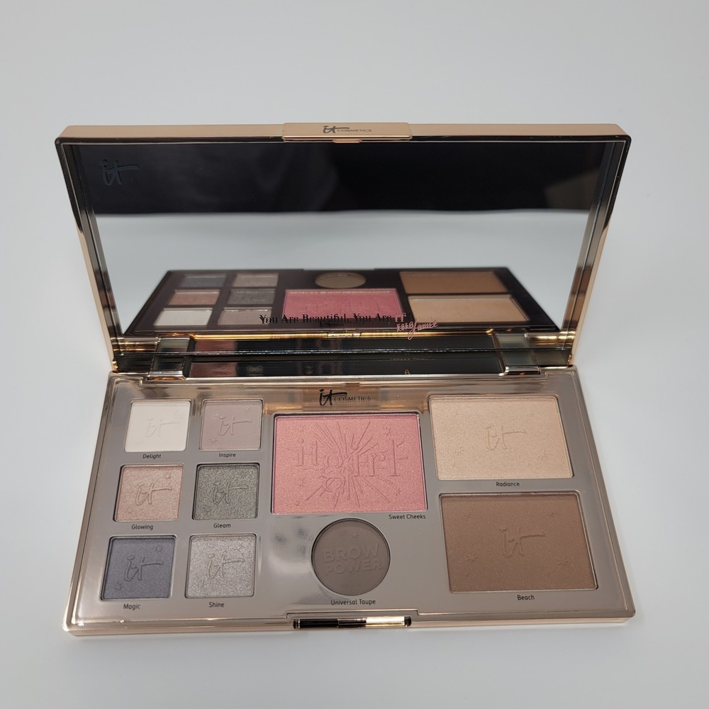 IT Cosmetics IT Girl Vol 3 Eye Cheek Brow Palette Limited Edition New - Picture 4 of 8
